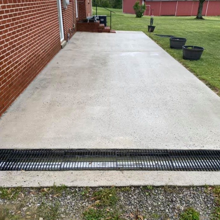 Add-on Concrete Patio Cleaning